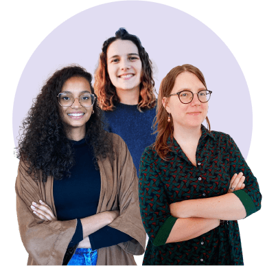 Anne Laure Poirier Le Ny, Camille Chaud et Solène Richard vous accompagnent dans la création de votre CPTS en Pays de la Loire