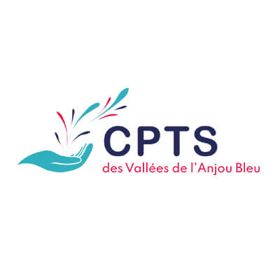 Logo de la CPTS Vallées de l'Anjou Bleu